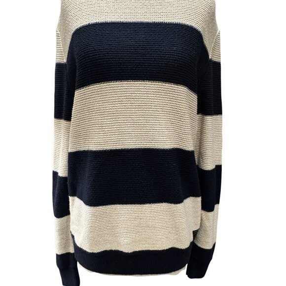 Vintage University Club Rowing Crew Striped Sweater | Size Medium - Picture 2 of 5